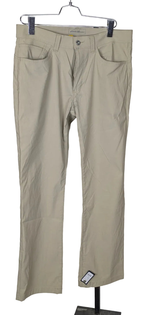 Eddie Bauer Hiking Pants M 34 Tan