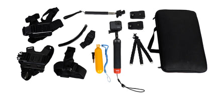 GoPro 7 w/ accessories and case