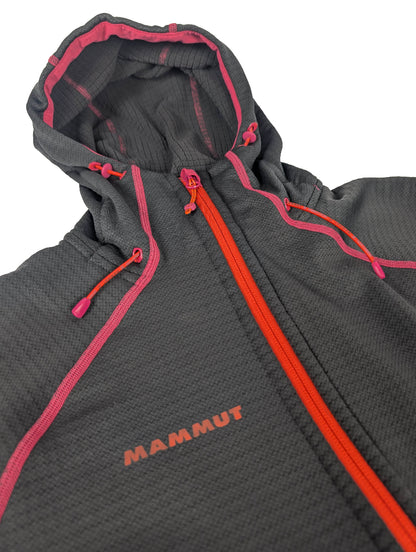 Mammut Zipup Hardshell Fleece Small Grey