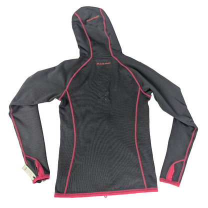 Mammut Zipup Hardshell Fleece Small Grey