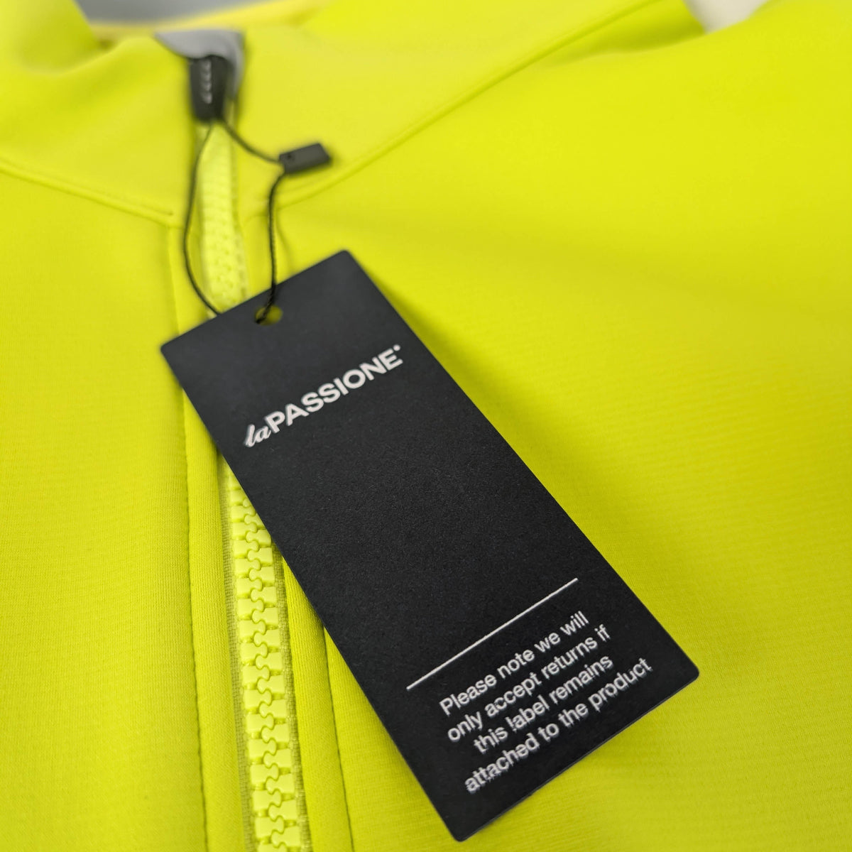La Passione Thermal Bike Jersey M LG Green