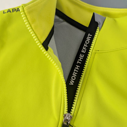 La Passione Thermal Bike Jersey M LG Green