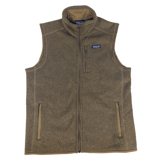 Patagonia Fleece Vest M LG Brown
