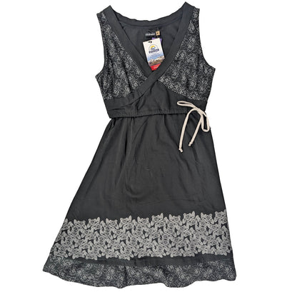 US Sherpa Dress Wmn MD Blk