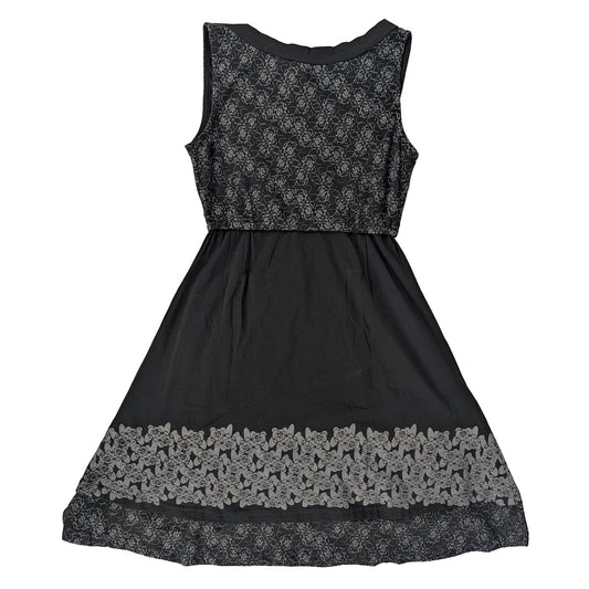 US Sherpa Dress Wmn MD Blk