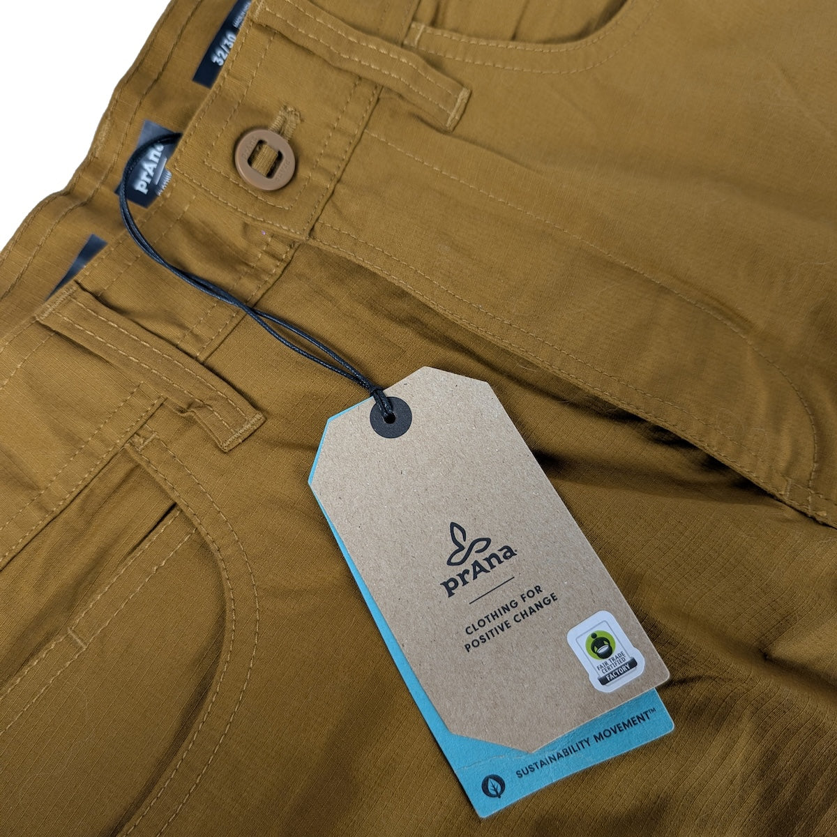 Prana Double Peak Tech Pant M 32x30 Bronze