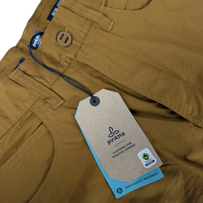 Prana Double Peak Tech Pant M 32x30 Bronze