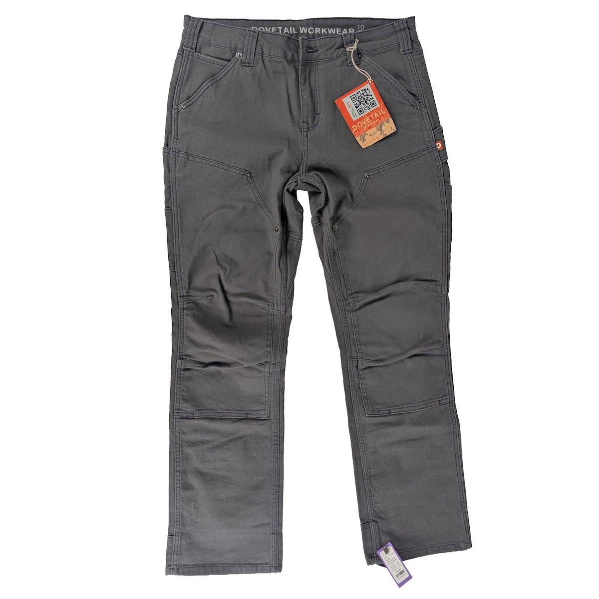 Dovetail Workwear Work Pant W 10/30 Grey