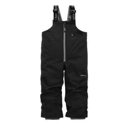 Kids Pinnakle Insulated Bib Snow Pants - Raven Black