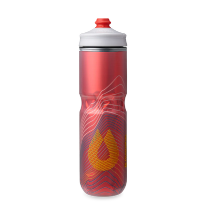 Hydrapak - Polar Surge Ascent 24oz - Red