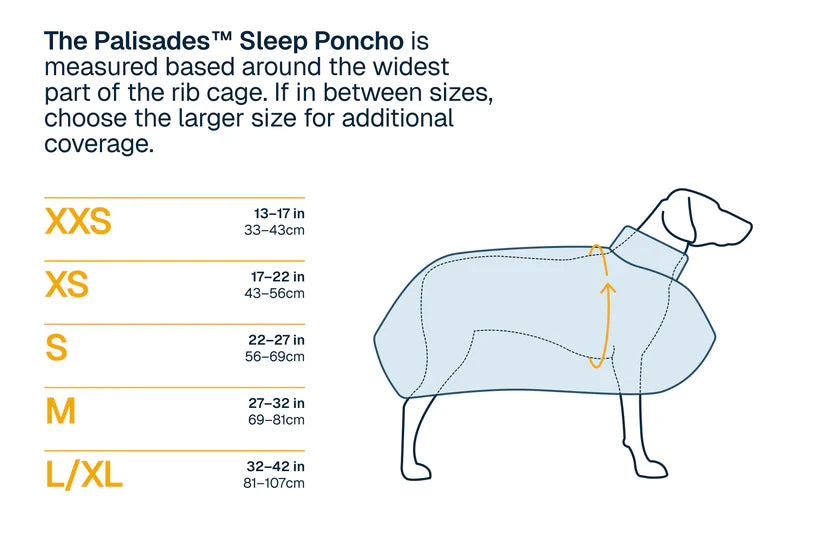 Ruffwear - Palisades Sleep Poncho - Red Currant