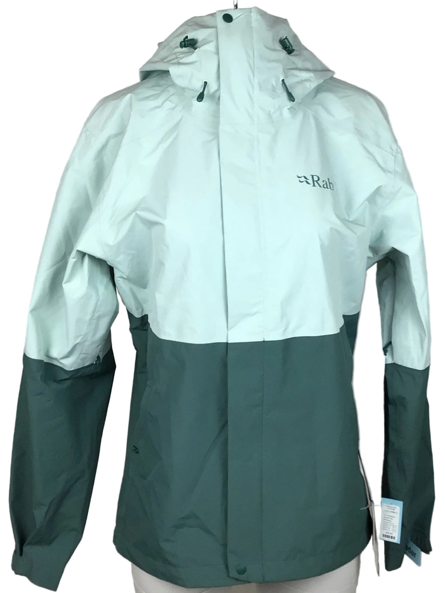 Rab Downpour Jkt MD Cool Mint/Sage