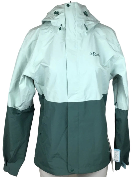 Rab Downpour Jkt MD Cool Mint/Sage