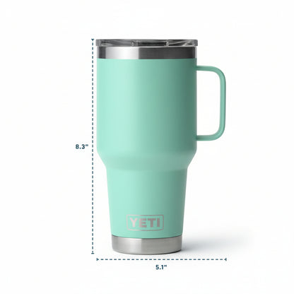 Yeti Coolers - Rambler 30oz Travel Mug - Seafoam