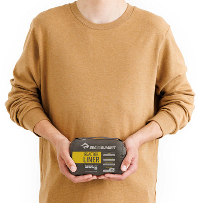 Sea to Summit - Reactor Mummy Liner - Sulphur Yellow