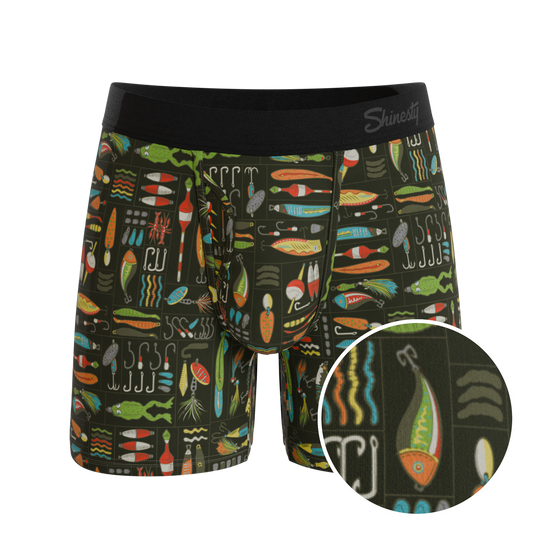 The Reel Nice | Bait Box Ball Hammock® Pouch Underwear With Fly