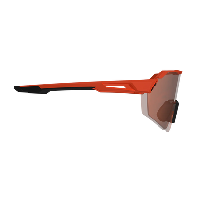 Leatt - Sunglasses RideViz Lite - Small Satin Orange Iriz Silver 30 VLT
