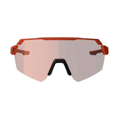 Leatt - Sunglasses RideViz Lite - Satin Orange Iriz Silver 30 VLT