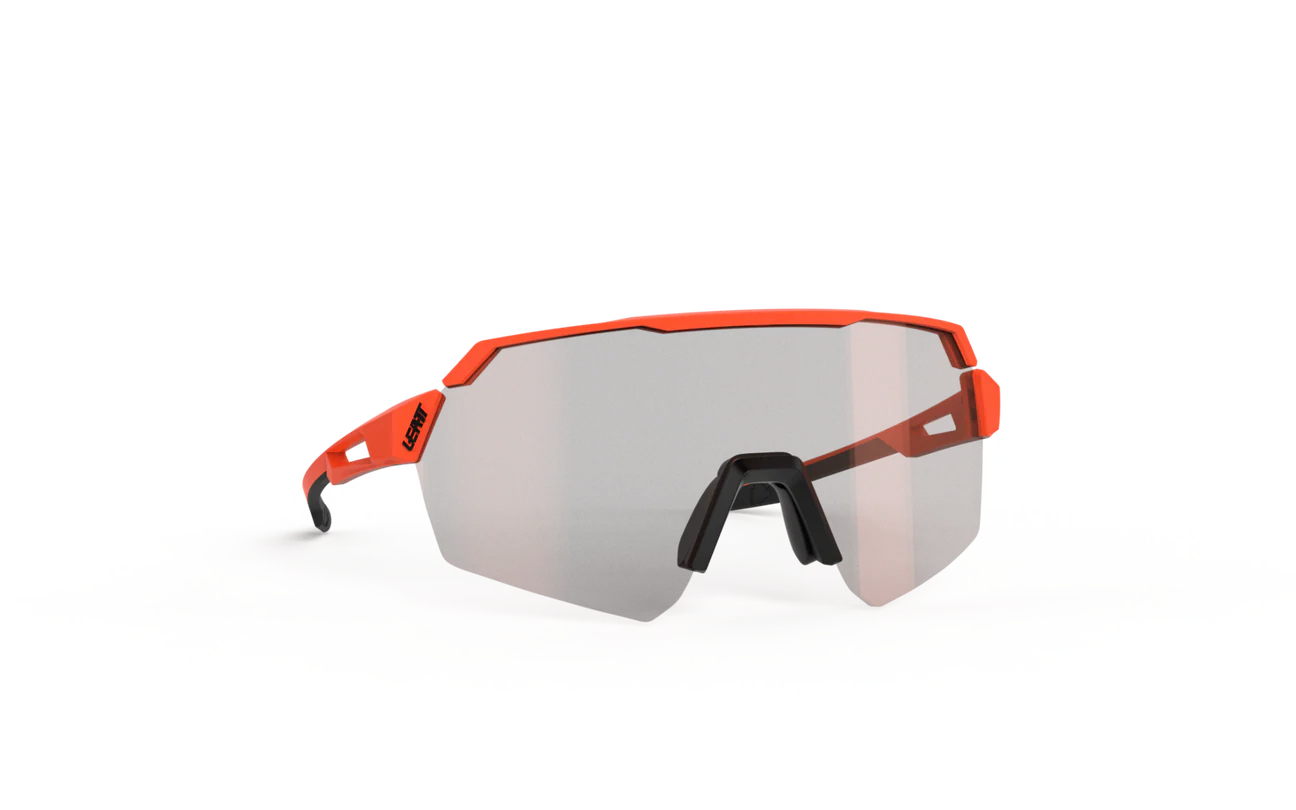 Leatt - Sunglasses RideViz Lite - Satin Orange Iriz Silver 30 VLT