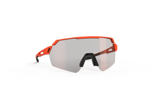 Leatt - Sunglasses RideViz Lite - Small Satin Orange Iriz Silver 30 VLT