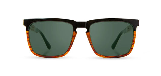 Camp Eyewear - Ridge - Black/Tortoise / Walnut; Basic Polarized G15