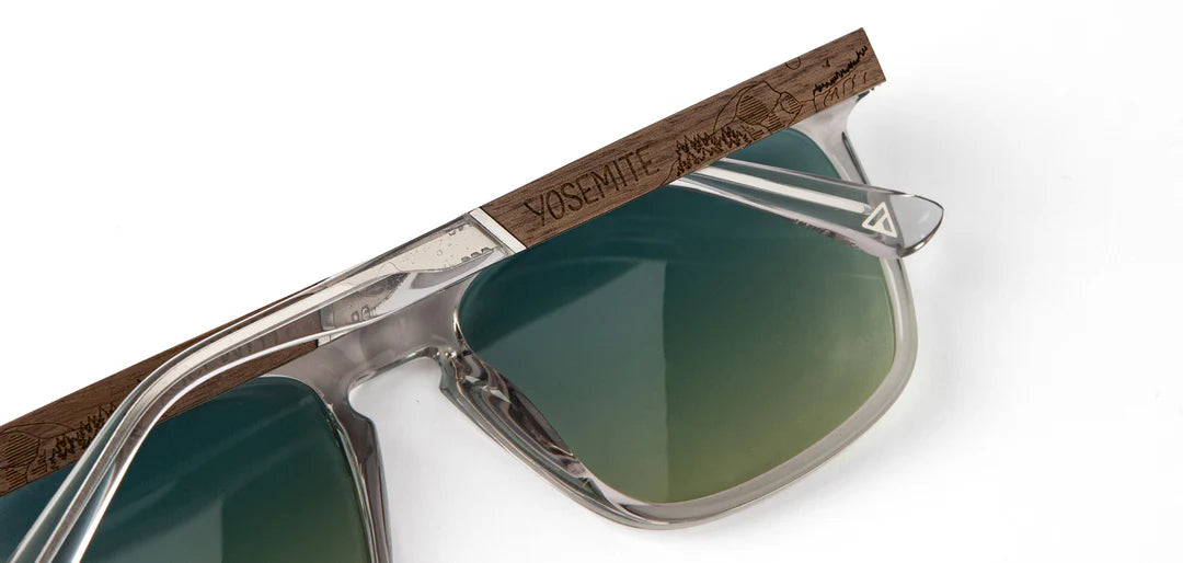 Camp Eyewear - Ridge - Slate / Walnut; Sky Polarized