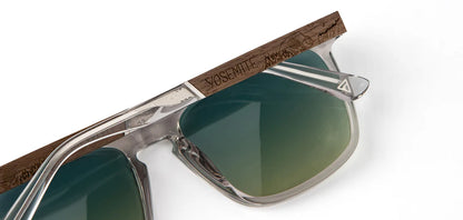 Camp Eyewear - Ridge - Slate / Walnut; Sky Polarized