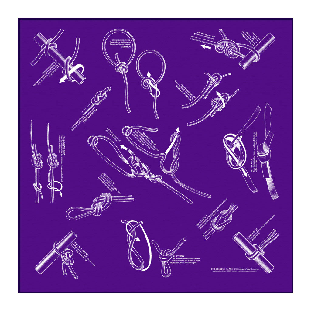 The Printed Image - Bandana - Knots