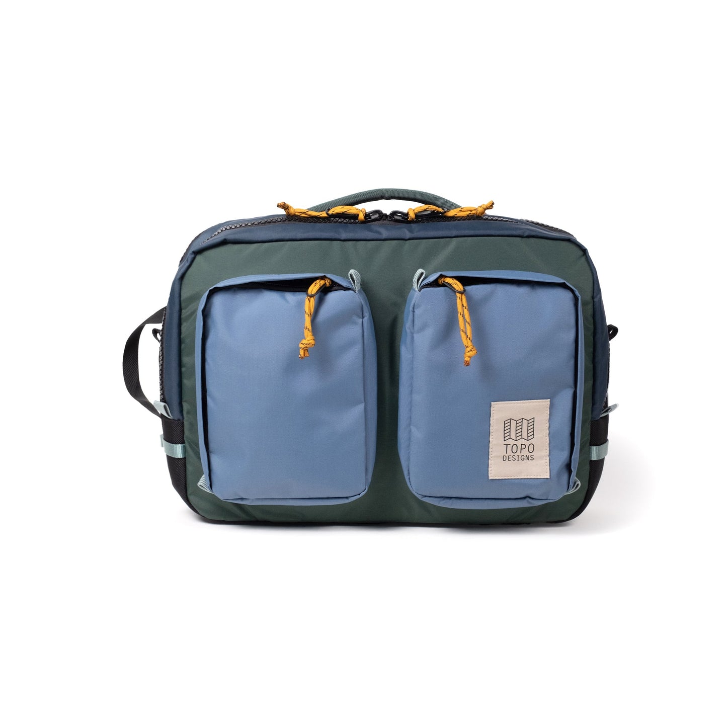 Topo Designs - Global Briefcase - Stone Blue/Forest