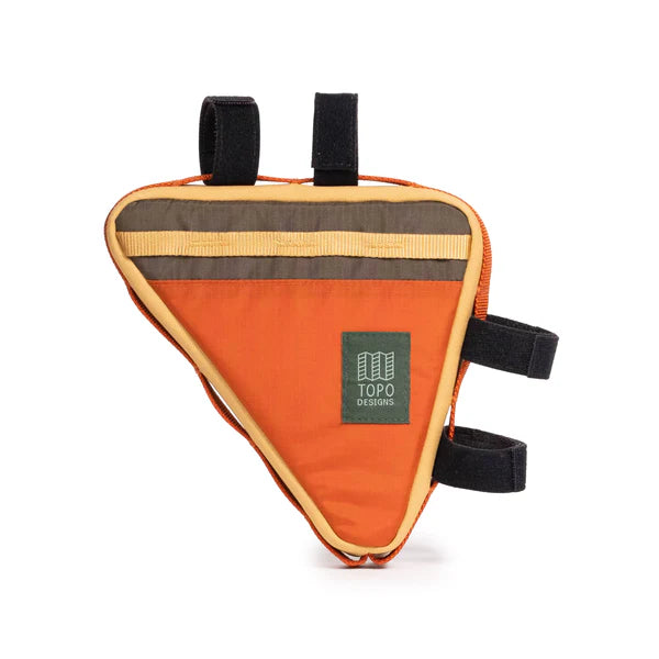 Topo Designs - Frame Bike Bag - Woodland/Terracotta