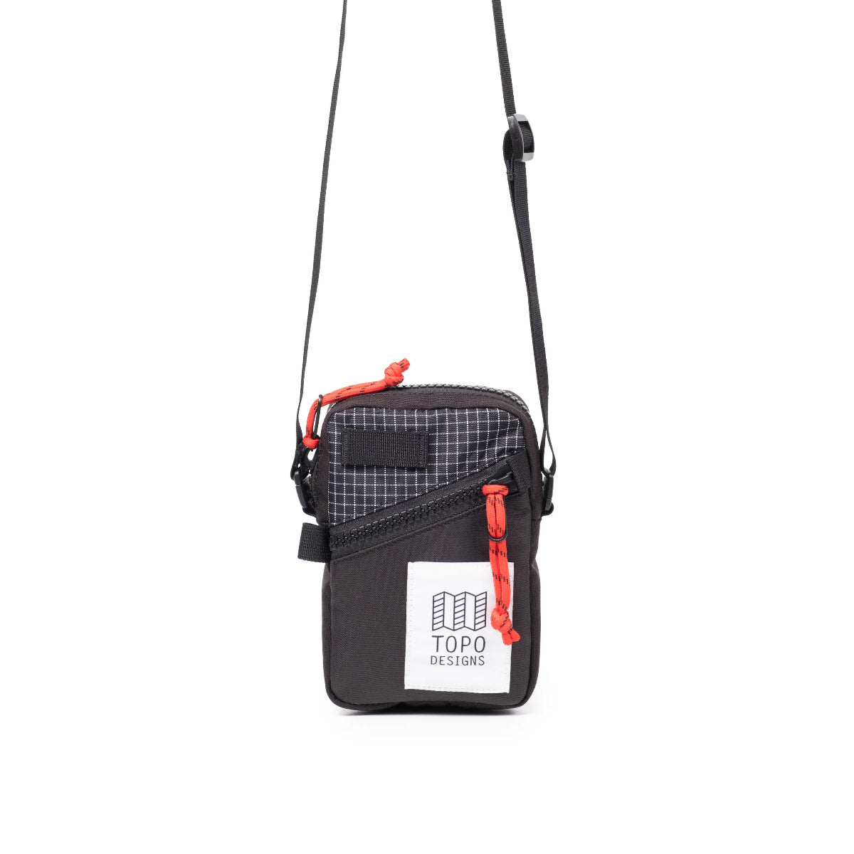 Topo Designs - Mini Shoulder Bag - Black/Grid