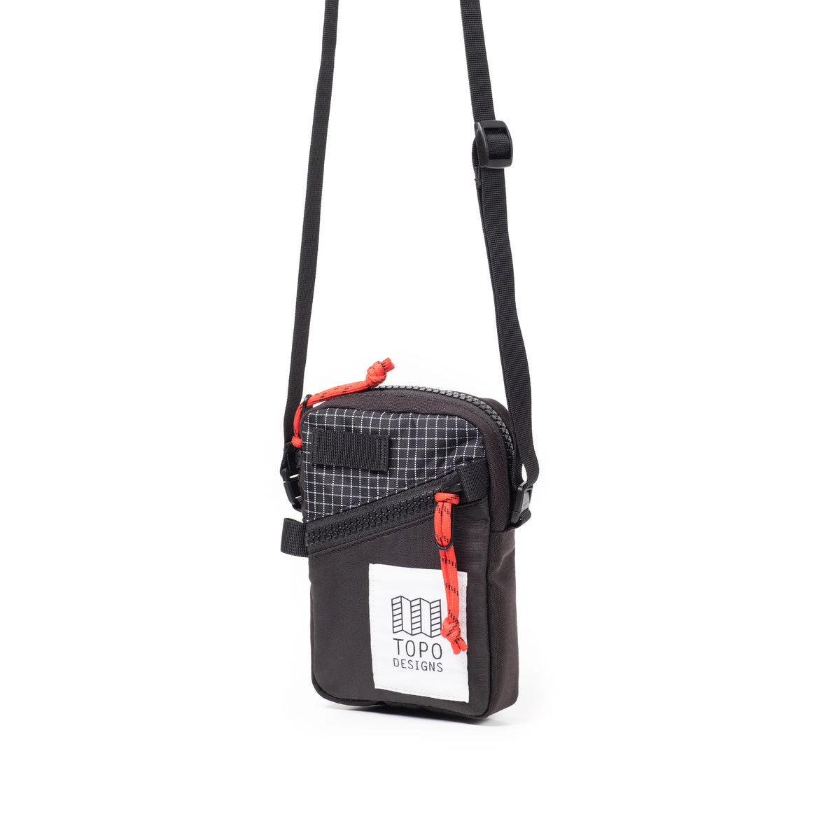 Topo Designs - Mini Shoulder Bag - Black/Grid