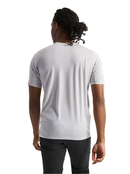 Arc'teryx - Ionia Merino Wool Short Sleeve Shirt -  Men's - Solitude Heather
