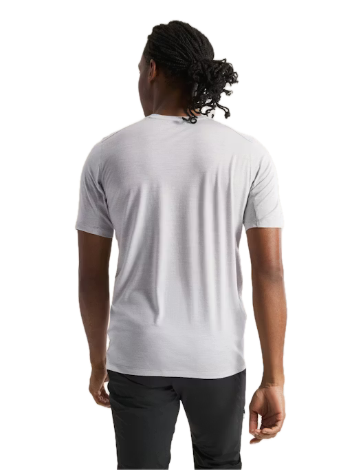 Arc'teryx - Ionia Merino Wool Short Sleeve Shirt -  Men's - Solitude Heather