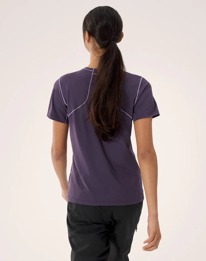 Arc'teryx - Womens Sunna Crew Short Sleeve - Moondrop