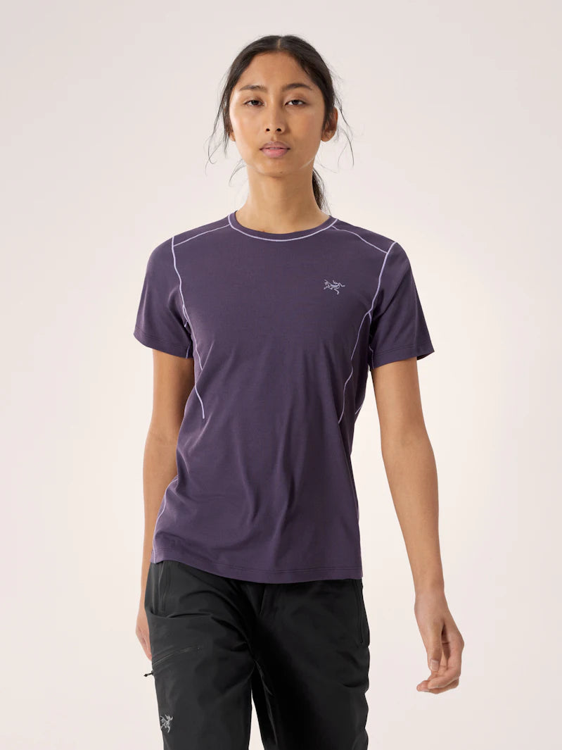Arc'teryx - Womens Sunna Crew Short Sleeve - Moondrop