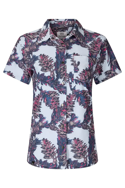 Flylow - Phoenix Shirt - Sky Pine Cone Party