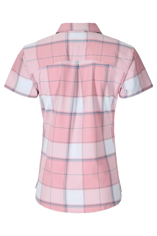 Flylow - Anderson Shirt - Women's - Rose/Sky Plaid