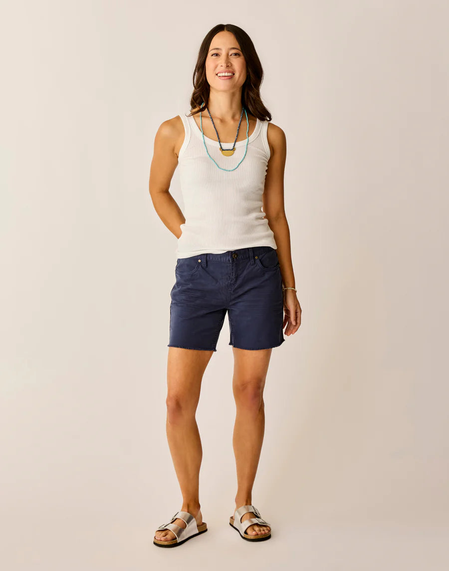 Carve Designs - Oahu 6in Twill Short - Women's - Navy