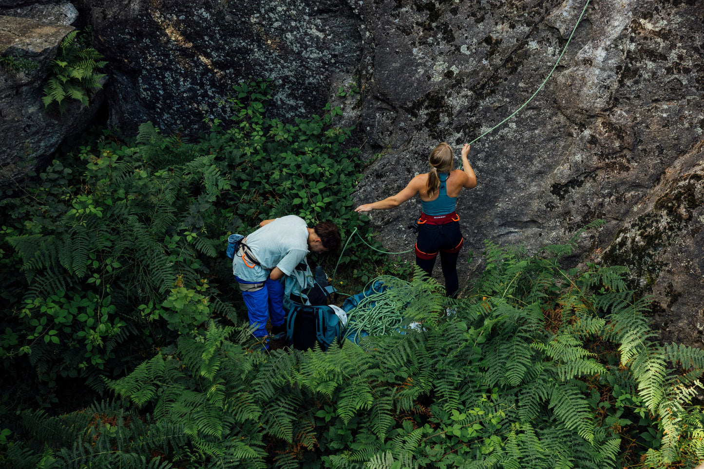 Mammut - 9.5 Crag Eco Dry Rope - Neon Green Ocean