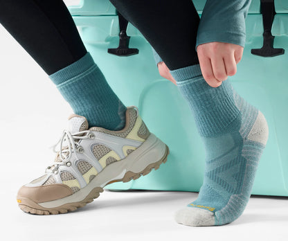 Smartwool - Women's Hike Full Cushion Crew Socks - Dusty Teal
