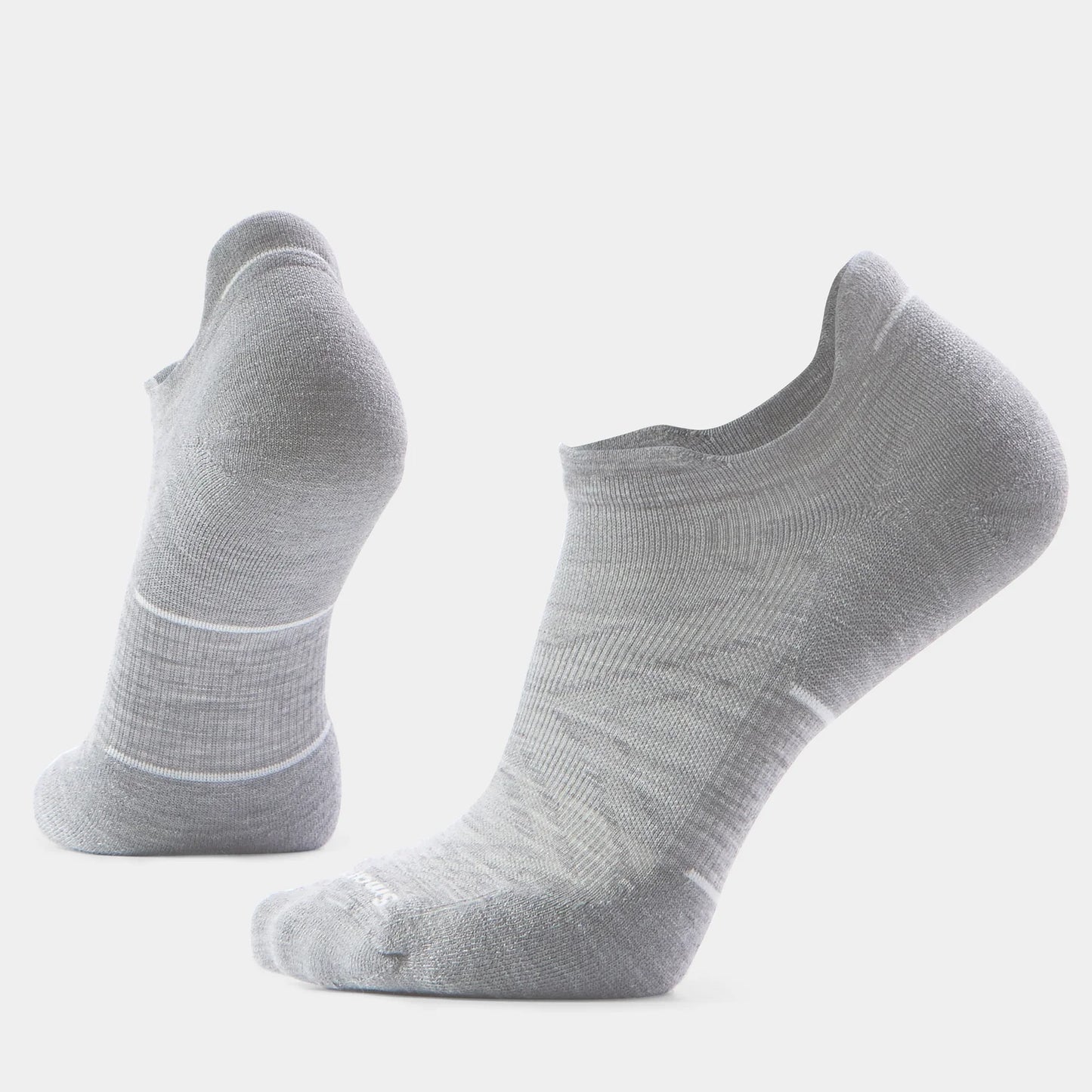 Smartwool - Run Targeted Cushion Low Ankle Socks - Men's - Light Gray