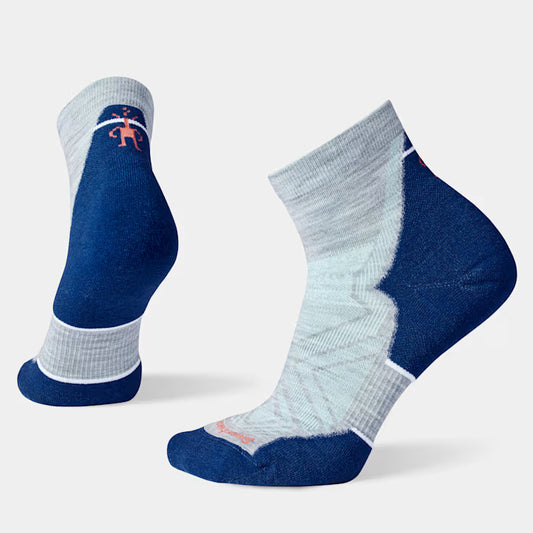 Smartwool - Run Targeted Cushion Ankle Sock - Women's - Light Gray