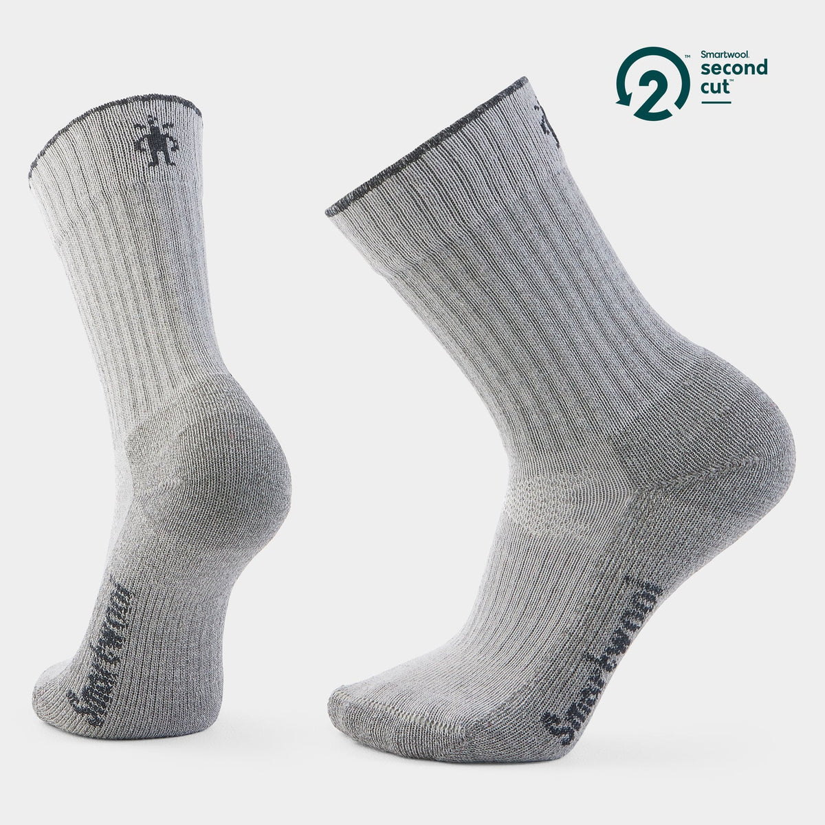 Smartwool - Hike Classic Edition Light Cushion Second Cut Crew Socks - Light Gray