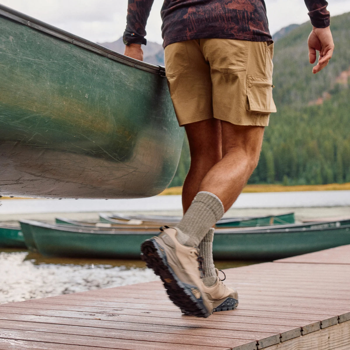 Smartwool - Hike Classic Edition Light Cushion Second Cut Crew Socks - Taupe