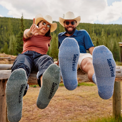 Smartwool - Hike Classic Edition Light Cushion Second Cut Crew Socks - Nightfall Blue
