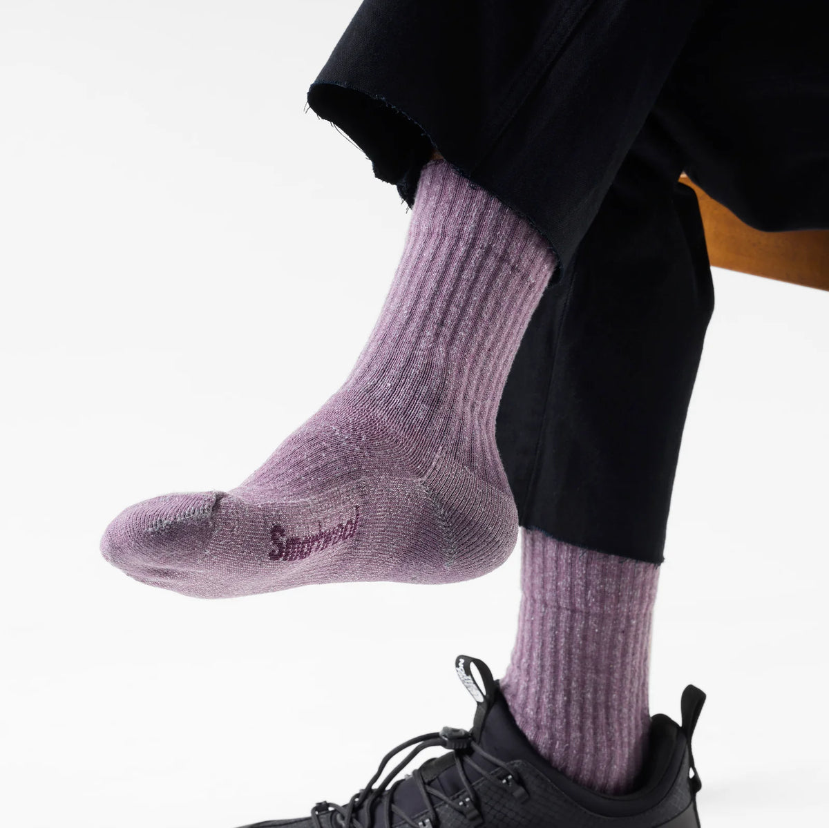 Smartwool - Hike Classic Edition Light Cushion Second Cut Crew Socks - Purple Dawn