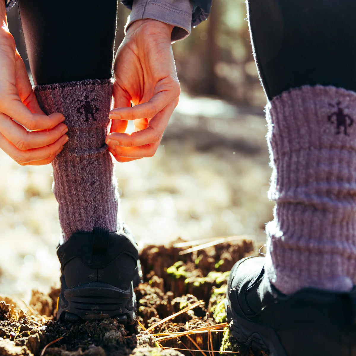 Smartwool - Hike Classic Edition Light Cushion Second Cut Crew Socks - Purple Dawn