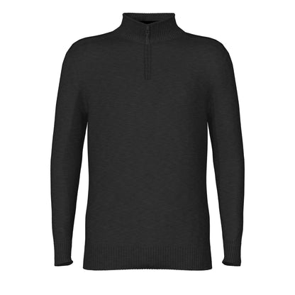 Smartwool - Sparwood 1/4 Zip Sweater - Men's - Charcoal Heather