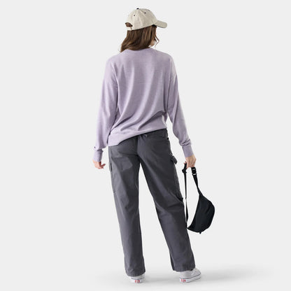 Smartwool - Edgewood Crew Sweater - Icy Lavender Heather